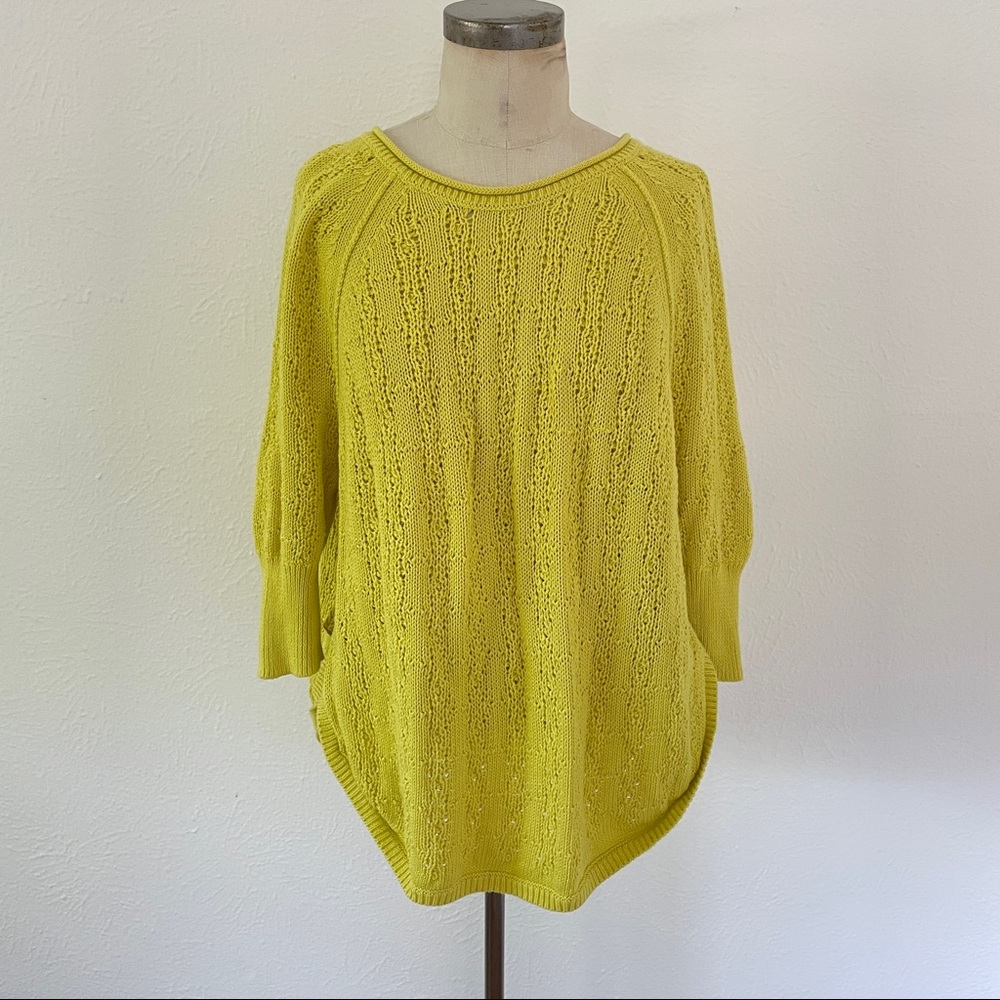 Sparrow from Anthropologie Neon Sweater